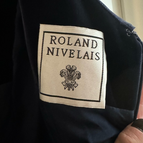 Silk Dress-Roland Nivelais - Picture 7 of 7